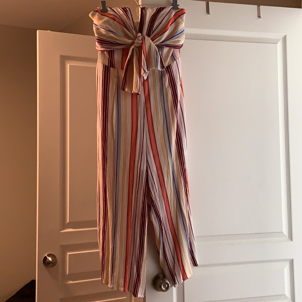 Striped cute romper